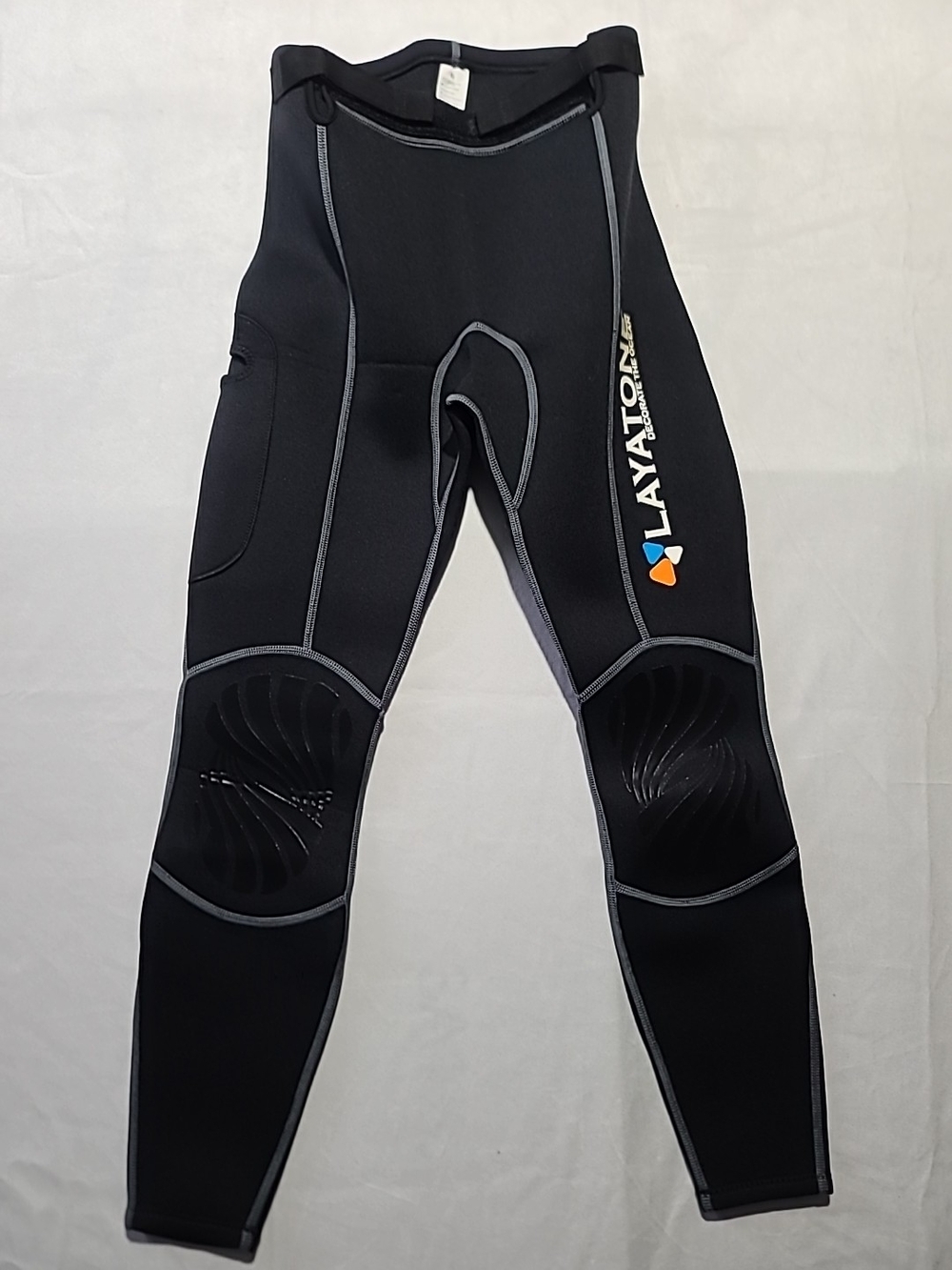 Men’s Black Neoprene Swim Tights